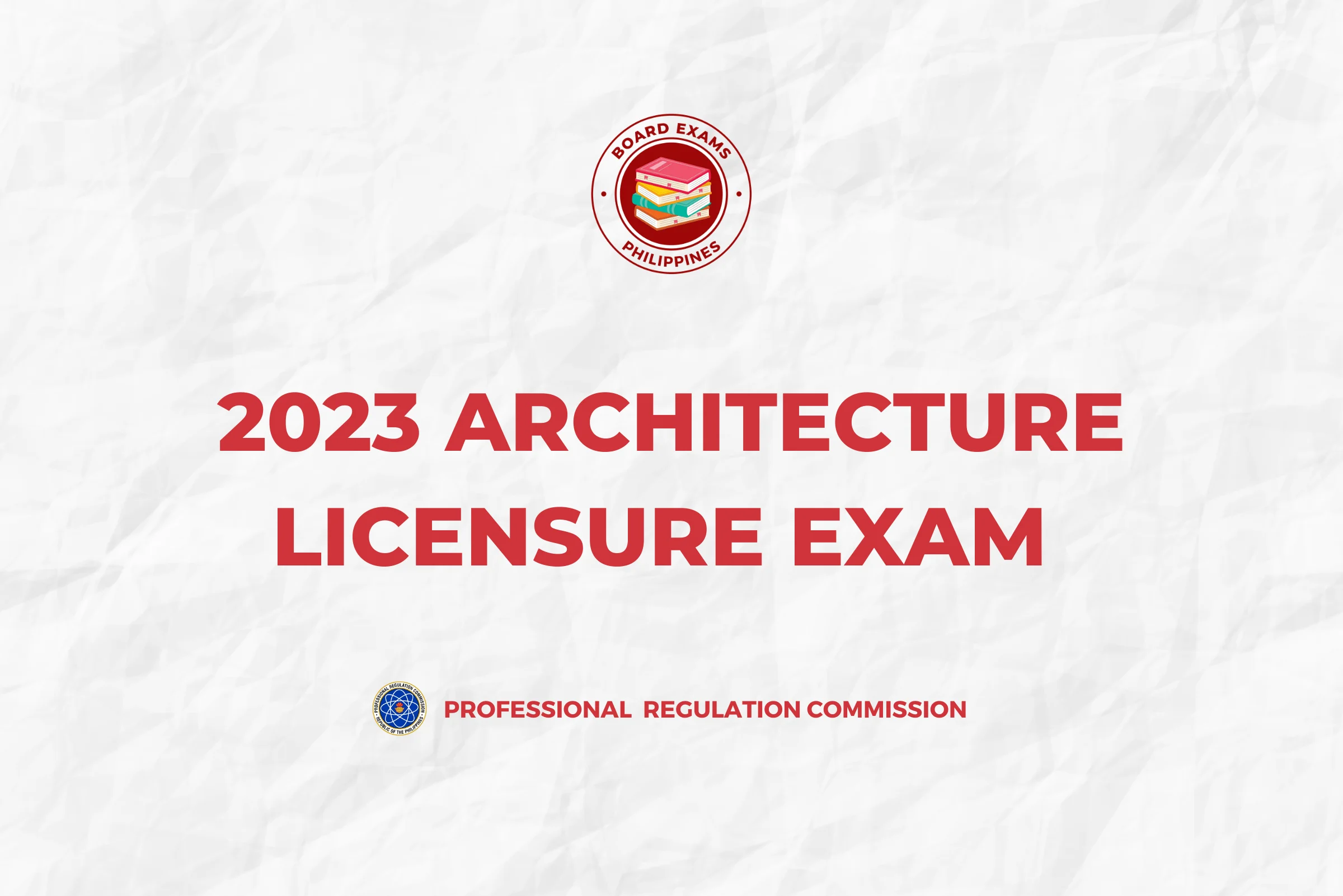 architecture board exam room assignment 2023