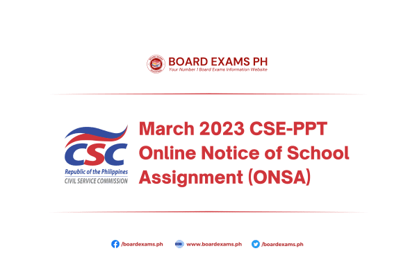 notice of school assignment civil service march 26 2023