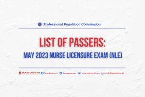 NLE RESULTS: May 2023 Nursing Licensure Exam Passers – Board Exams PH