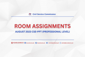 room assignment cse august 2023