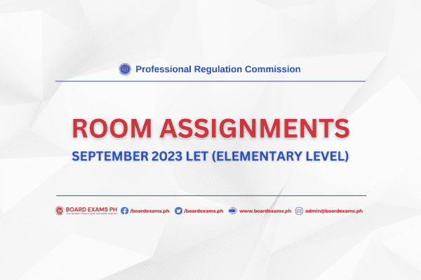 let room assignments september 2023