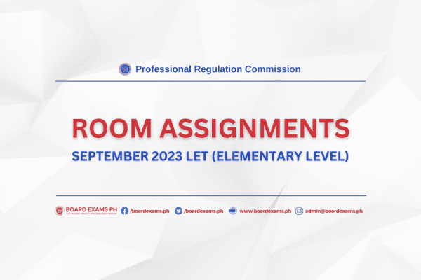 let room assignment september 2023 lucena