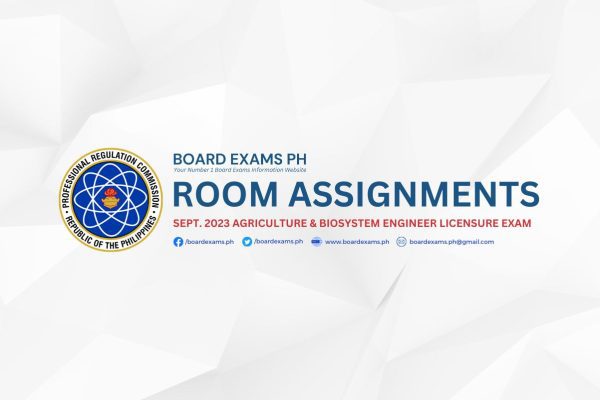 prc.gov.ph room assignment september 24 2023