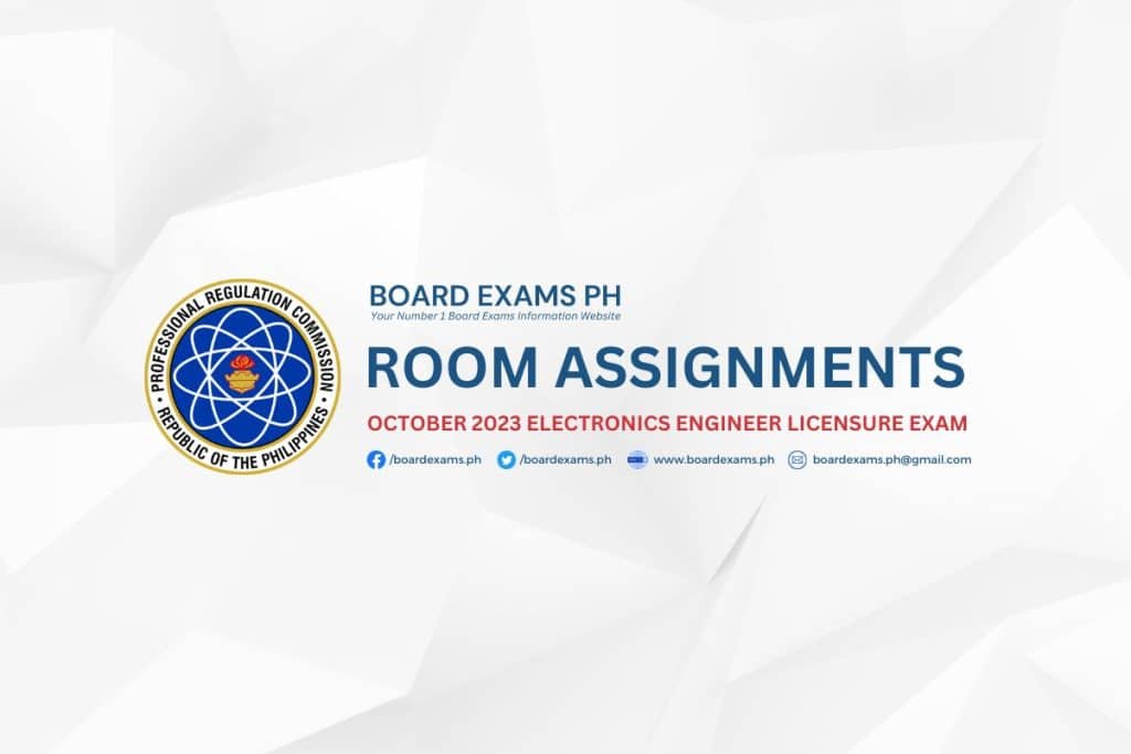 room assignment ece october 2023 schedule