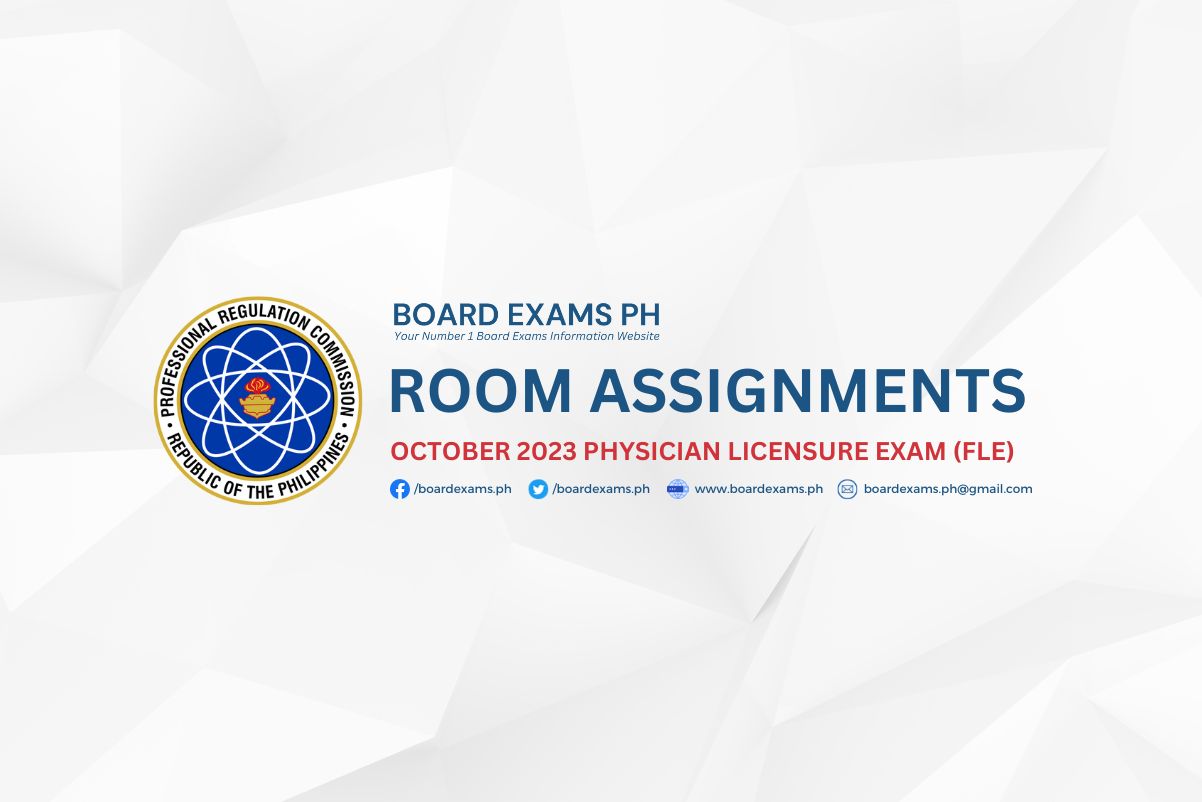 prc room assignment social work 2023
