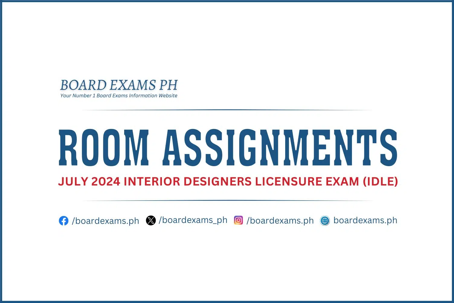 room assignment ale 2023