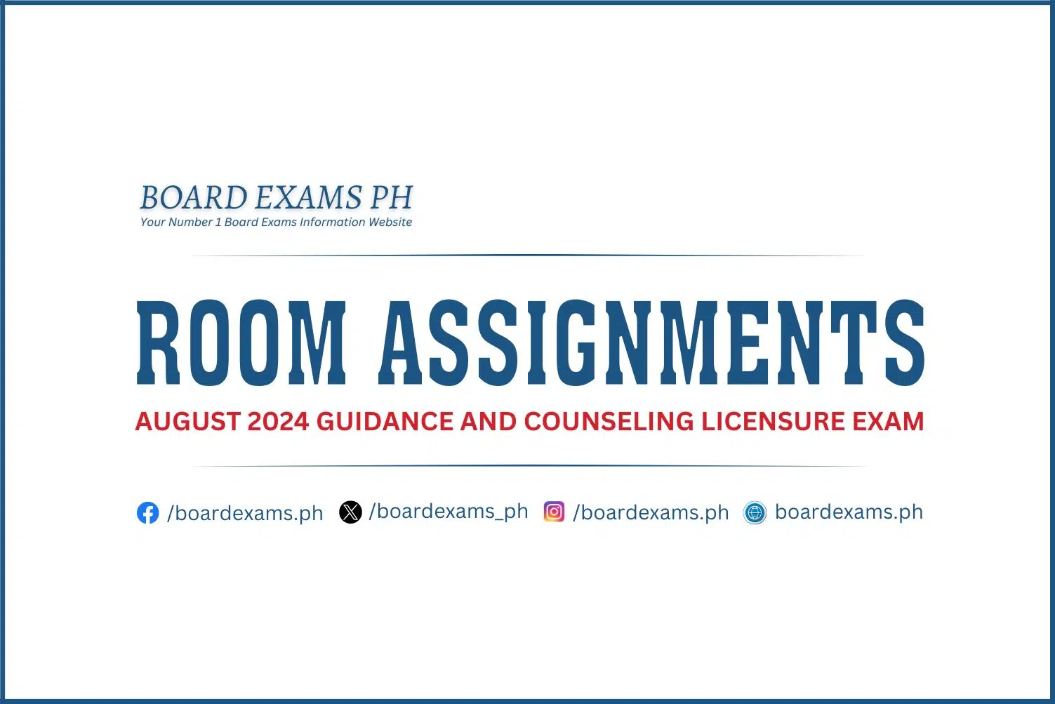 room assignment ale 2023