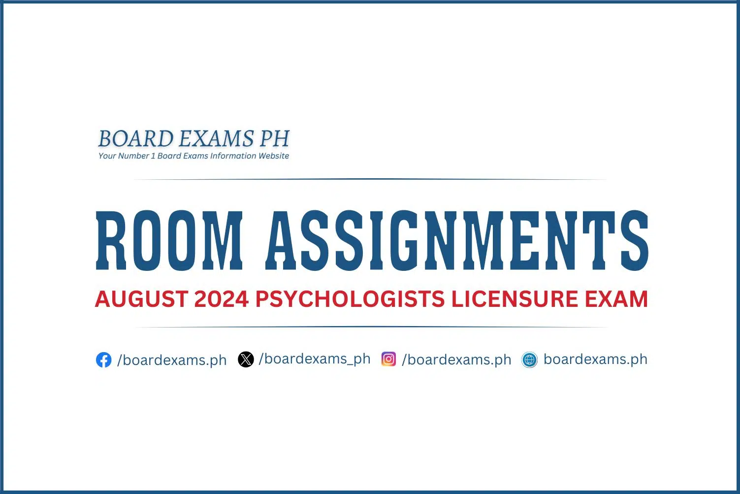 room assignment ale 2023