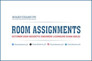 prc room assignment geodetic engineer